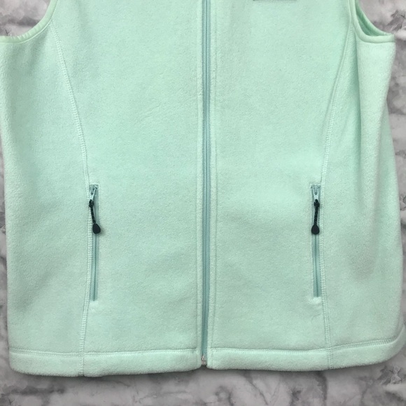 Vineyard Vines Mint Green Fleece Vest - Picture 8 of 10